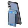 For Samsung Galaxy S25 Edge Case with Card Holder Kickstand Leather Back Cover