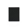 Daks Black Dd Board Logo Matte Leather Business Card Wallet