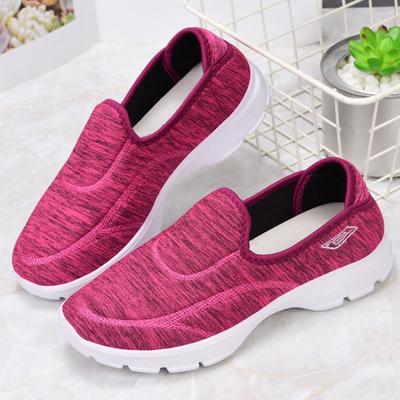 Damskie buty nowe lekkie buty codzienne oddychające siateczkowe dzianinowe buty sportowe damskie buty płaskie zapatos de mujer