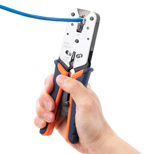 Sanwa Supply Crimping Tool (with Ratchet) LAN-TL8
