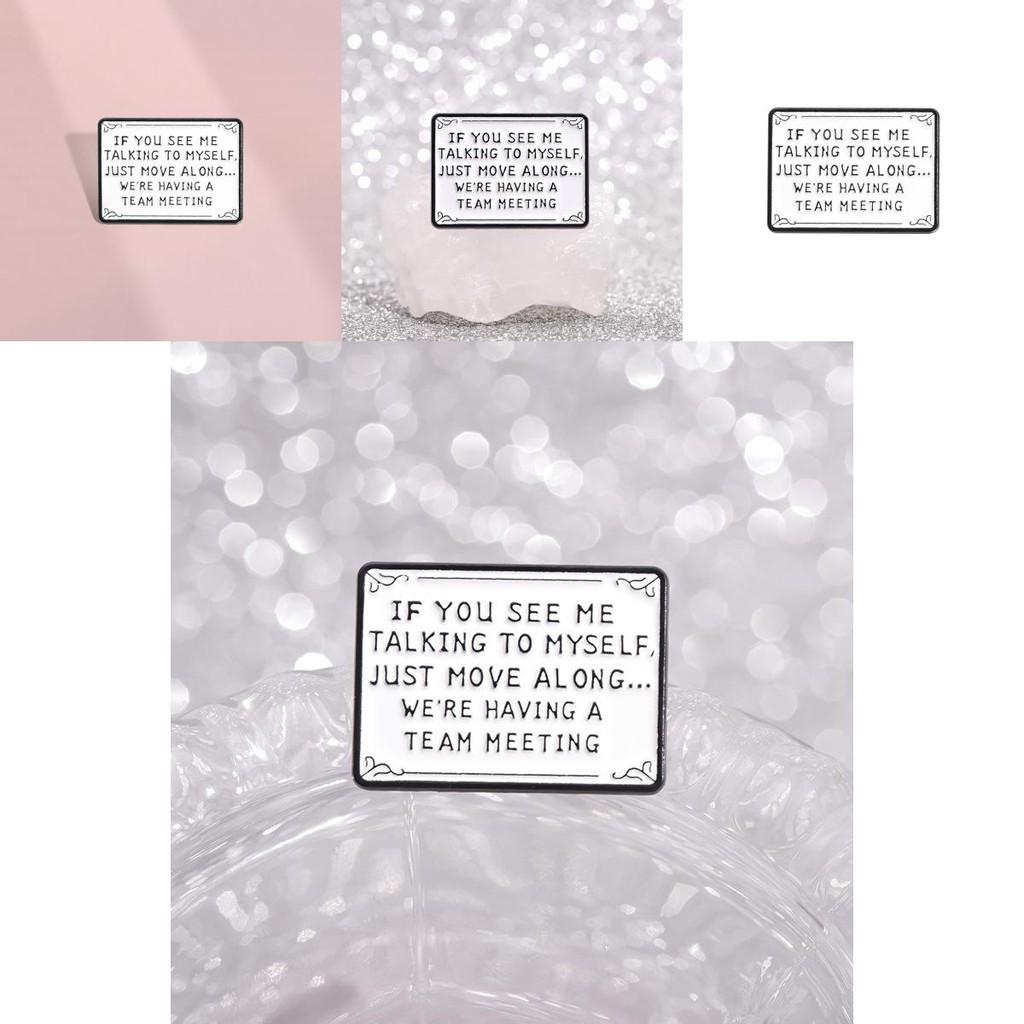 Fun Cartoon Eyecatching Brooch With Elegant White Geometric Style For All Gender Fashion