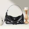 New Niche Design Armpit Bag, Large Capacity Tote Bag, Cowhide Single Shoulder Crossbody Commuting Pocket Bag