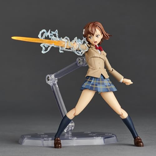 Revoltech Amazing Yamaguchi A Certain Scientific Railgun Misaka Mikoto Winter Uniform Ver.
