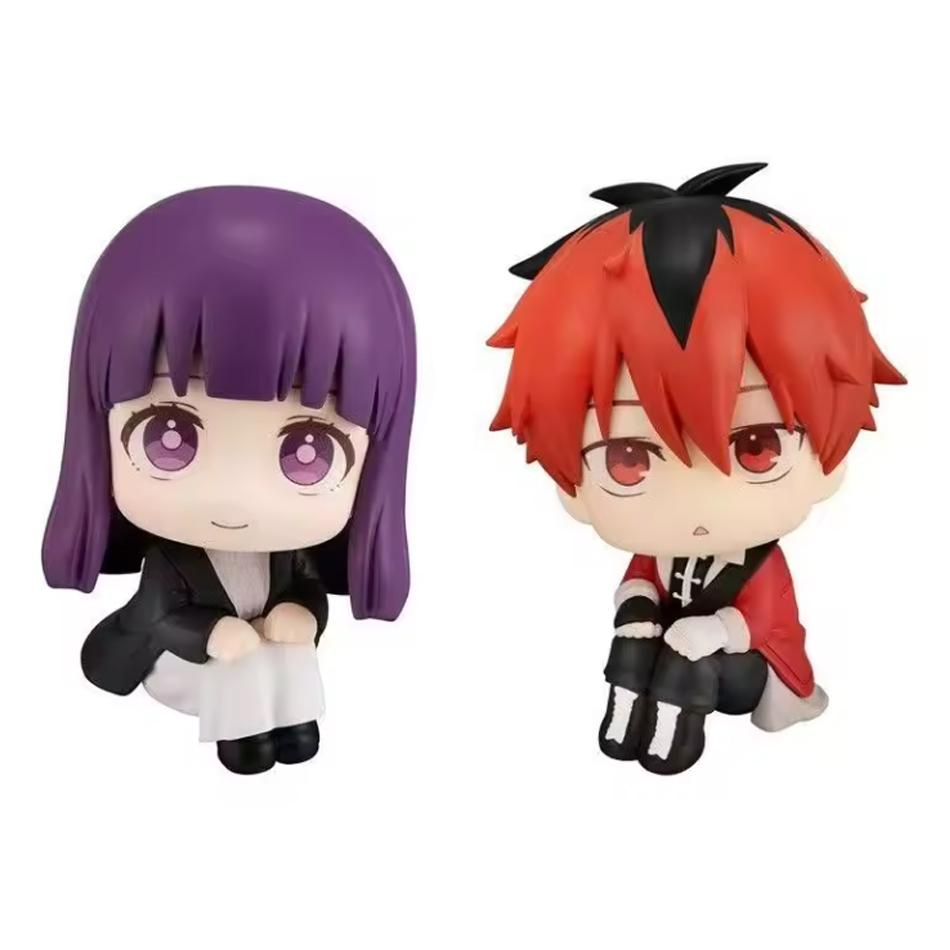 10CM 8 Stück/1Set Sousou no Frieren Figur Frieren Modell Spielzeug Stark Action Figur Fern Himmel Set Puppe PVC Schreibtisch Ornamente