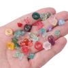 20 ks skleněných korálků skořápka květinové geometrické kouzlo pro DIY náhrdelník náramek náušnice příslušenství pro výrobu šperků