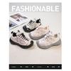 Stilvolle Kinder-Laufschuhe mit Reifensohle, herbstliche Slip-On-Freizeitschuhe für Mädchen, Jungenschuhe, trendige Schuhe