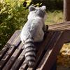 Super Cute Lifelike Raccoon Plush Toy Soft And Adorable Doll Pillow Gift