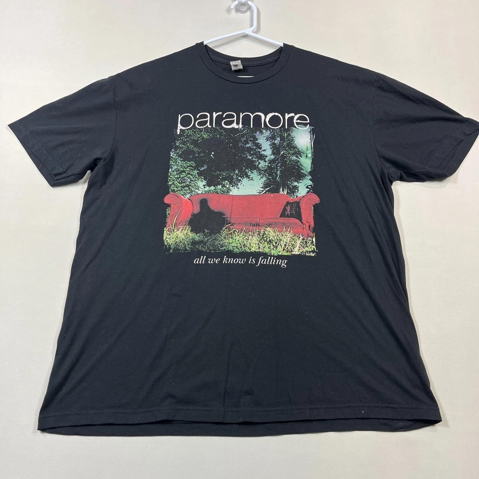 

Paramore Band Shirt Gildan T Shirt Tee Music All We Know Is Falling Mens XL 4XL