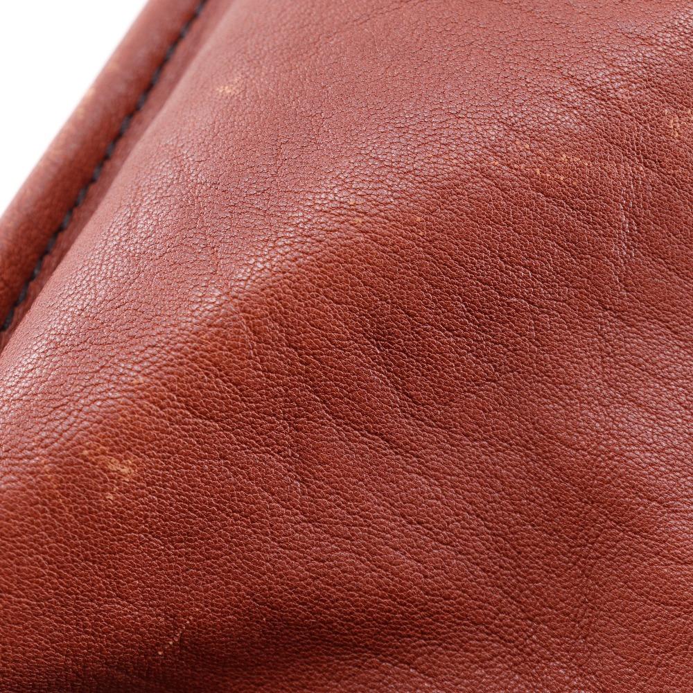 Chloe By Color Tote Bag 01-13-62-65 Brown / Black Leather Unisex Used