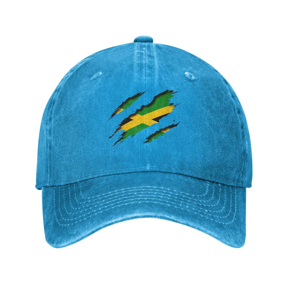 Jamaica Flag Casual Baseball Cap For Unisex Women Summer Running Hippie Hip Hop Hats Streetwear Breathable Baseball Caps