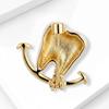 1Pcs Unisex Medical Dental Pins Luxury Enamel Pink Teeth Brooches For Women Casual Party Jewelry Accessories Gifts