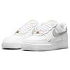 Nike  Air Force 1 White Light Silver Women Sneakers CZ0270-106