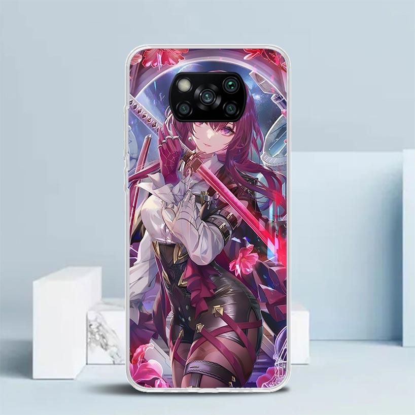 Honkai Star Rail Kafka Phone Case For Xiaomi Poco F7 Ultra X5 X6 X7 Pro M7 Redmi 15C 15 13C 13 12C 12 10C 10 10A 9 9C 9A 9T Cove
