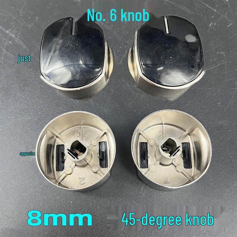 Perilla universal para cocina de gas con interruptor de 8 mm - Botón de encendido para quemador de cocina de gas natural y GLP