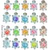 15/30 PCS Luminous Mini Resin Turtles Glow in The Dark Sea Turtle Figurines for Fairy Garden, Dollhouse, Aquarium & Hidden Decor