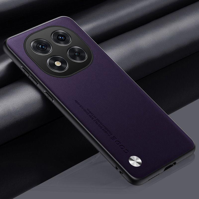

Luxury PU Leather Case For Redmi Note 15 Pro+ Note 15 Pro 4G 5G Note15 Silicone Cover Shockproof TPU Bumper Note15 Pro Plus Capa Redmi note 15 Pro 4G темно-фиолетового