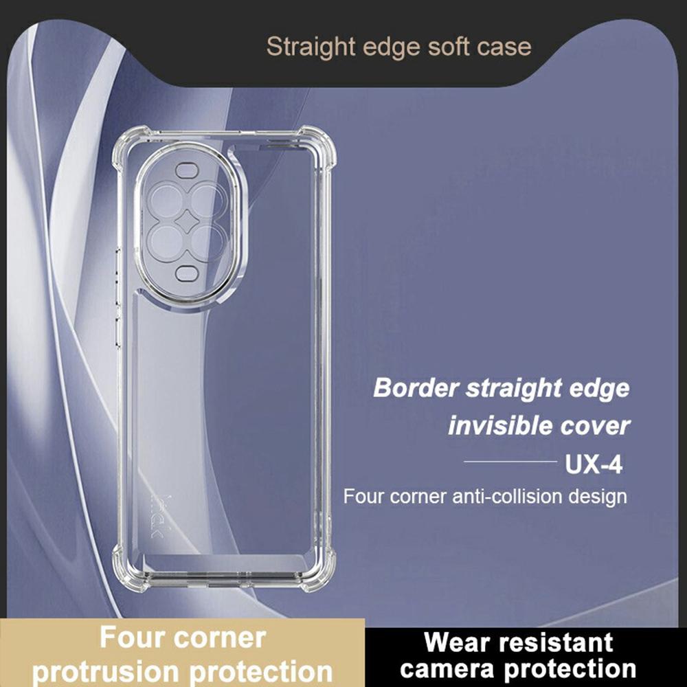 IMAK UX-4 Series Clear Phone Case for Huawei nova 13 Pro 5G Four Corner Shockproof TPU Back Cover