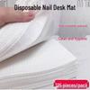 Japanese Salon Nail Art Table Mat - Waterproof, Stain-Proof, Double-Sided, Absorbent, Hand Rest Pad