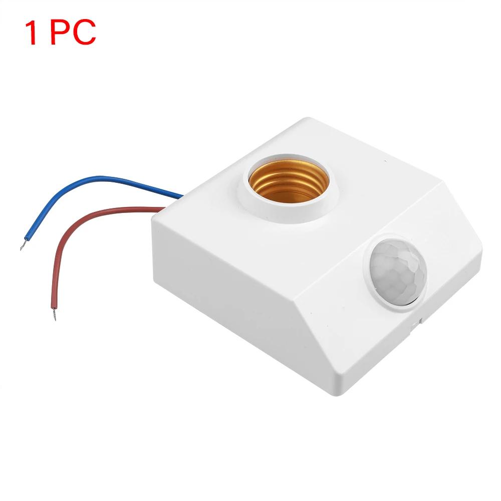 E27 220V 110V Schalllichtschalter PIR Bewegungssensor Smart Switch Automatisches Ein/Aus Licht Lampenfassung Deckenleuchte Sensor Detektor Modul