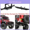 Set Bara Față Spate Winch din Aluminiu CNC Pentru Crawler RC 1/10 Traxxas Trx-4