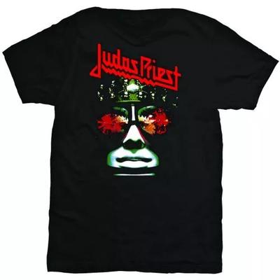 Judas Priest 'Hell Bent For Leather' Black T Shirt - NEW