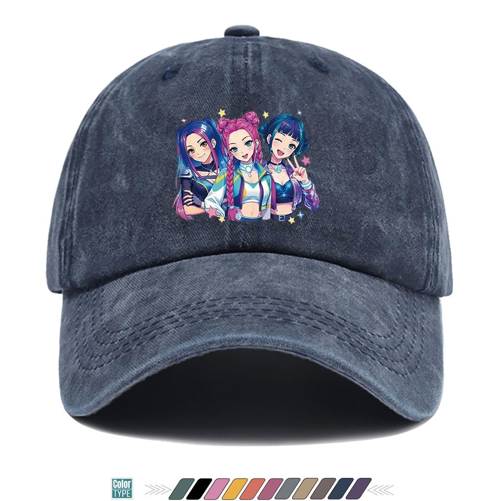 Pc Anime Group Print Baseball Cap Fashion Trendy Sun Hat Youthful Vibrant Aesthetic Unisex Cap Adjustable Size Street Hipste
