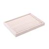 Vasso Organizer Portagioie in Velluto Impilabile per Cassetto Porta Anelli Espositore Porta Orecchini Braccialetti Collane