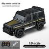1:64 Mini Precision Alloy RC Off-Road Car with Trailer, Adjustable Speed, 2.4G Charging