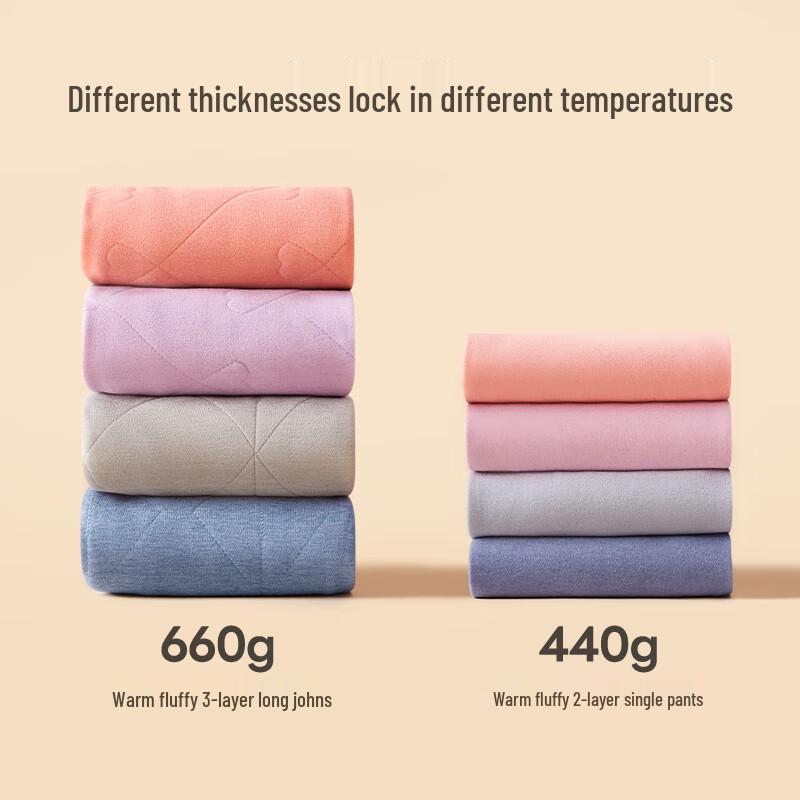 Hongdou Fleece-Lined Thermal Pants for Kids