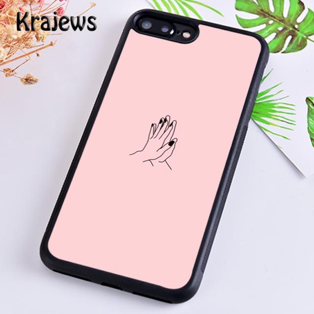 Krajews Minimal Line Aesthetics Art Phone Case Cover For iPhone 17 Air 16 15 14 plus 11 12 13 pro max coque Fundas