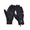 B-FOREST Winter-Skihandschuhe für Damen und Herren, Outdoor-Bergsteiger- und Radhandschuhe mit Reißverschluss und rutschfestem Handflächen-Design