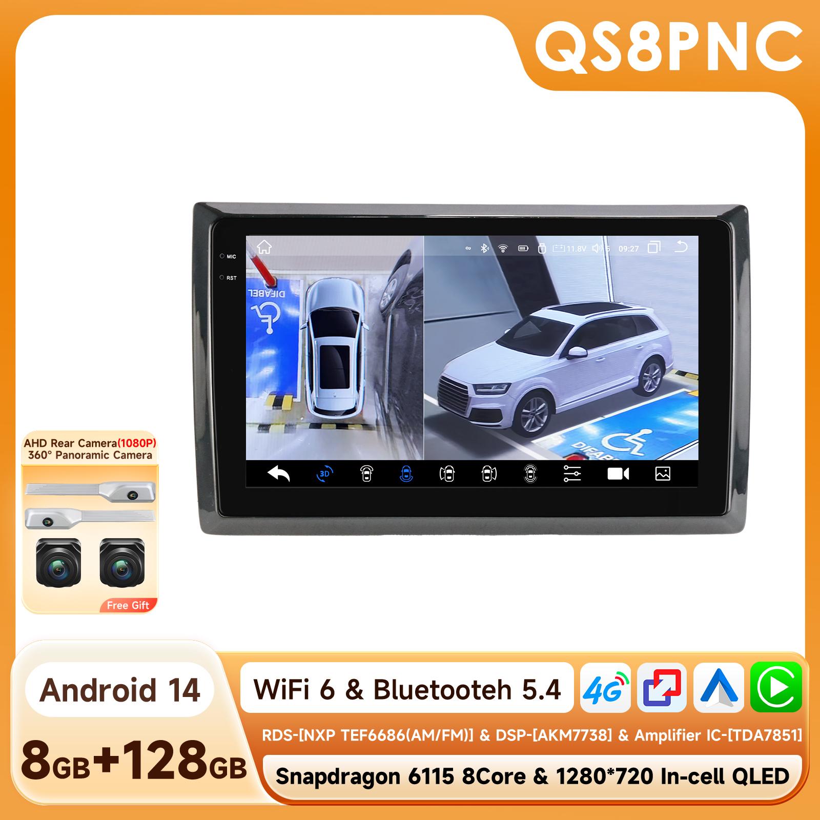 

Hizpo 8 Core 9 Stereo For Volkswagen VW Beetle A5 2011 - 2019 Car Radio Multimedia Video Player Navigation GPS 360 Camera RDS Intelligent Screen QS8 8Core 8G 128G 360