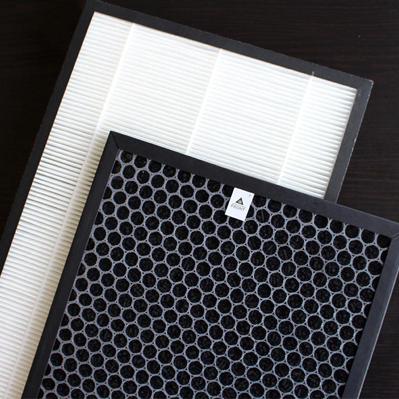 Custom Air Purifier Parts HEPA Filter Activated Carbon Filter For Tefal XD6060F0 PU4025 PU4015 Deodorizing Replacement Filter