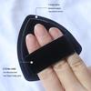 Qiao Chi XL Black Pineapple Marshmallow Triangle Rice Ball Makeup Sponge - High Definition, Non-Absorbent, Extra Thick Powder Puff.