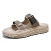 Slippers men's summer outer wear thick-soled non-slip wear-resistant trend sandals new outdoor sports large-size beach sandals men