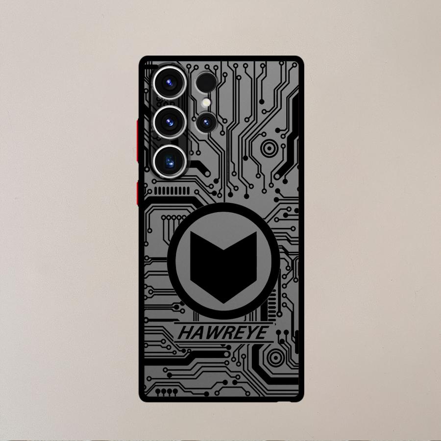Case for Samsung Galaxy S26 S23 FE S22 S21 S25 Ultra Note 20 10+ S24 Plus S20 Funda Phone Cover Marvel Cool Hero Logo