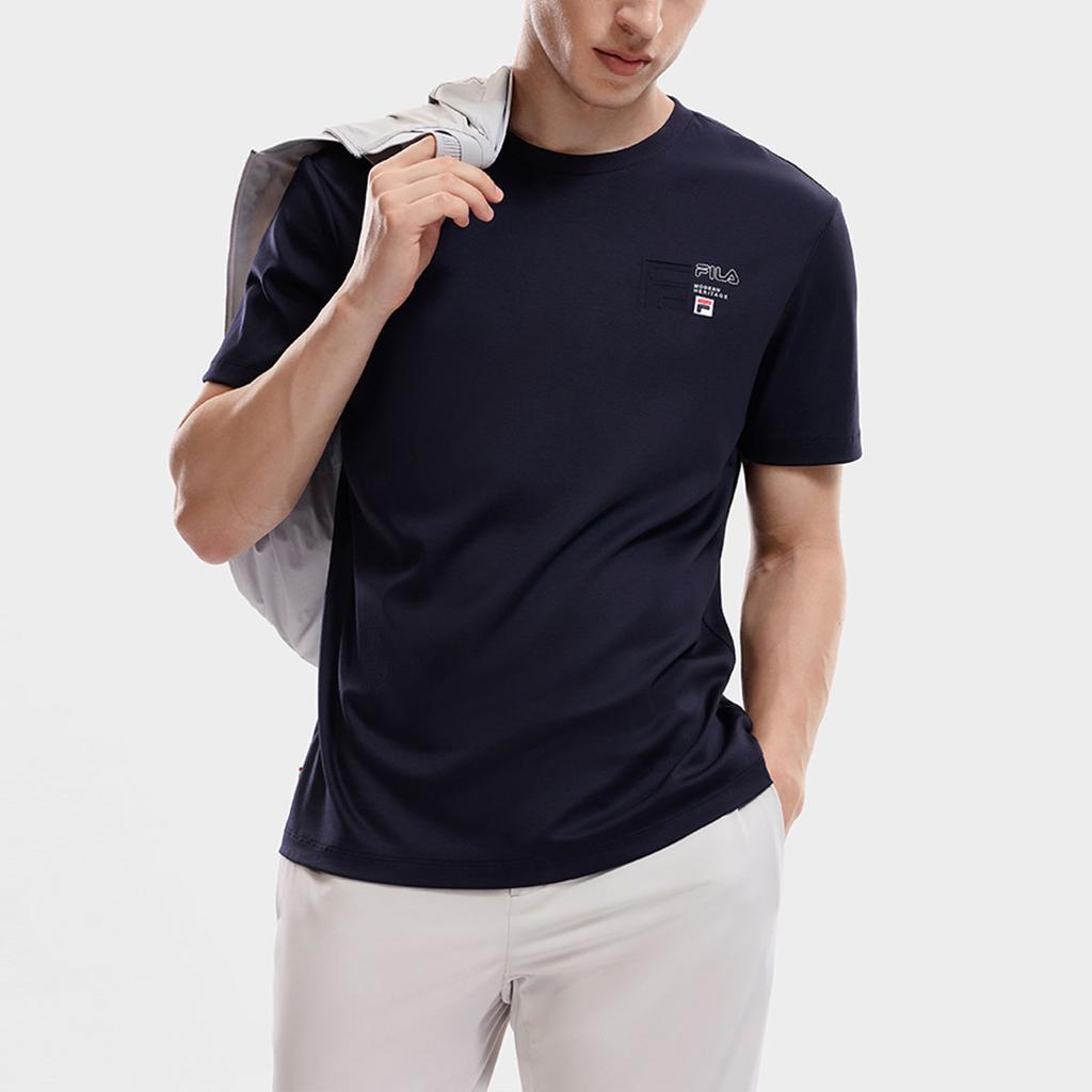 New FILA T Shirts Men's Legend Blue F11M331115F-NV