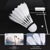 Luminous Windproof Nylon Badminton Shuttlecock with Fluorescent Light Strip for Outdoor Night Training