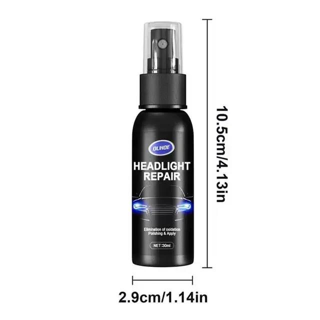 Car Headlight Repair Agent Scratch Remover Fluid Renewal Polish Liquid Kit Accessories Wash Auto Cleaning Care Refurbished Tools