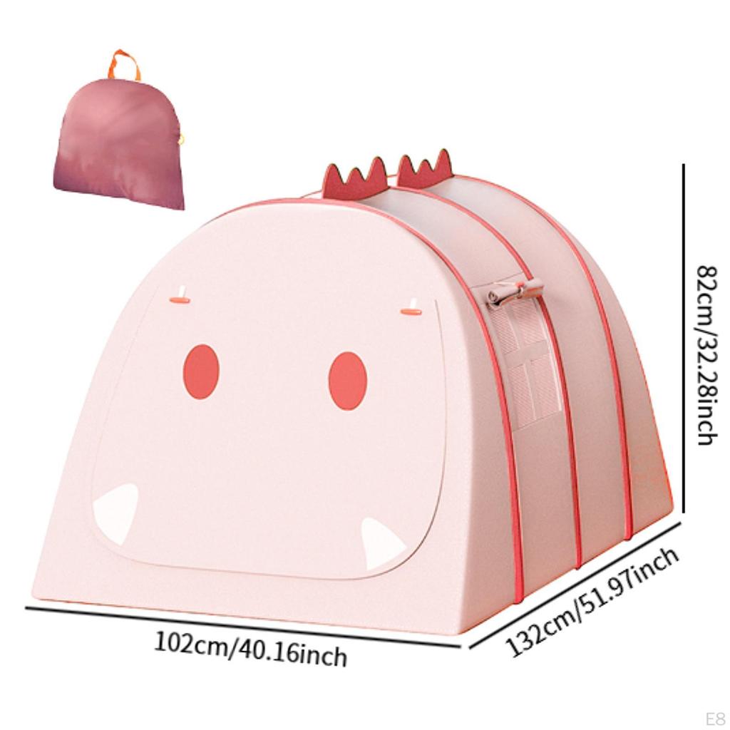 Children Play A Tent with Playhouse Outdoor Exterior Gift Window Transport Bag for Girls