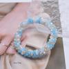 Trendy Bead Bracelet Elastic Handmade Strand Bracelets for Women Gift New Hair Accessory Glass Beads Bracelet
