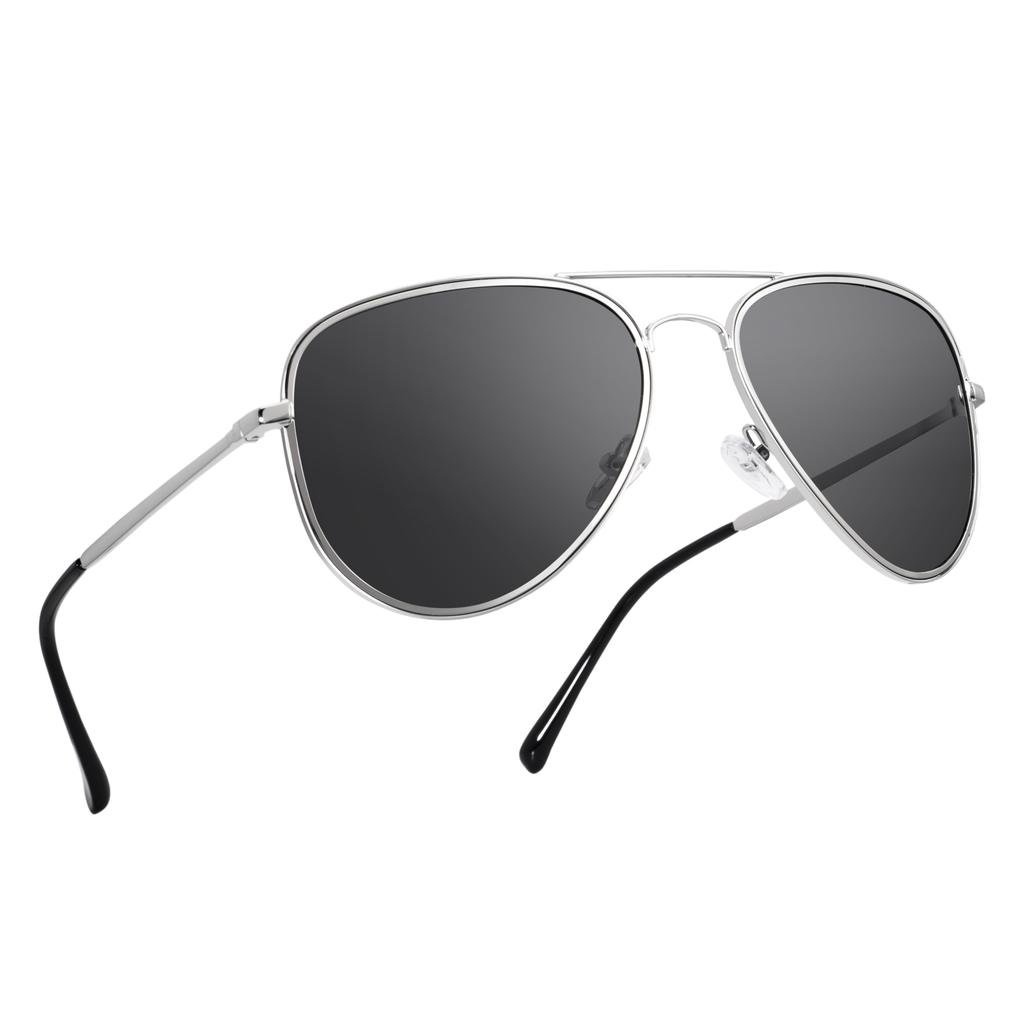 MAXJULI Aviator Sunglasses for Big Heads Men Women Fashion UV Protection 8123