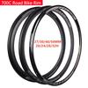 1 stk/2 stk 700C Landevejs Cykel Carbon Fælg V/Skivebremse Dobbeltlag 27/30/40/50MM 20/24/28/32 Huller Landevejs Cykel Fælge FV Kan Tilpasses