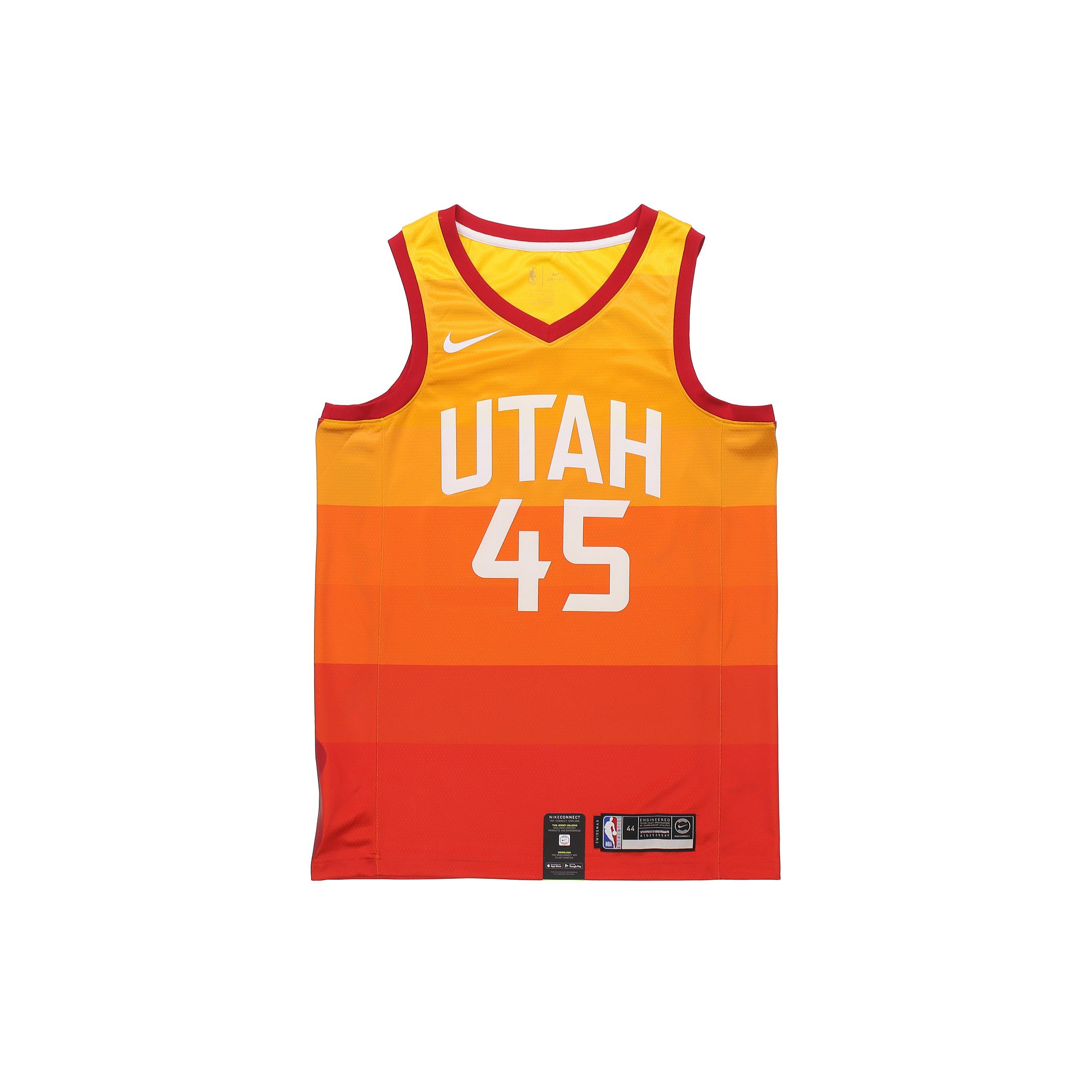 Nike Basketball Jersey Men s Orange AJ4648-728 S