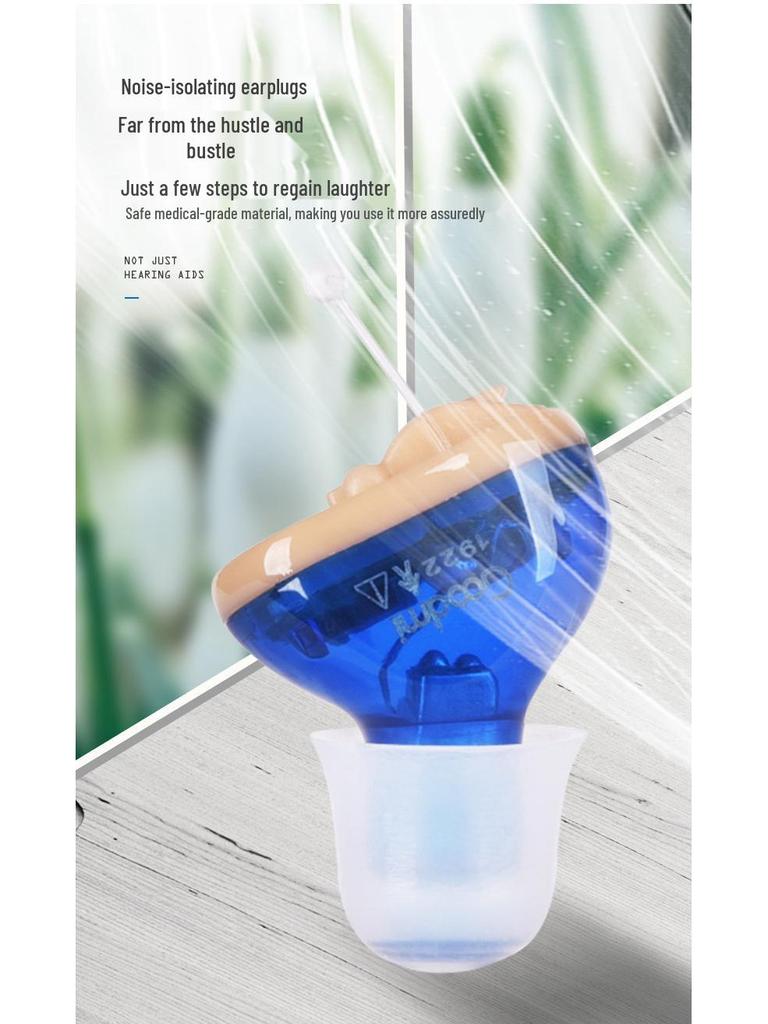 Invisible Wireless Hearing Aids: Ready Stock for Young and Elderly, with Sound Amplifier Accessories