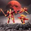 3 in 1 Diy Transforming Toy Three Kingdoms Themed Huaxia Mecha Soul, Three Modes, 6 in 1 Combination, Assembly Robot for Kids