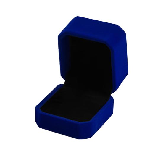 Velvet Ring Box, Small Portable Jewelry Gift Box, with Soft Lining Anti-Scratch Design, Ring Case for Wedding, Engagement, Proposal