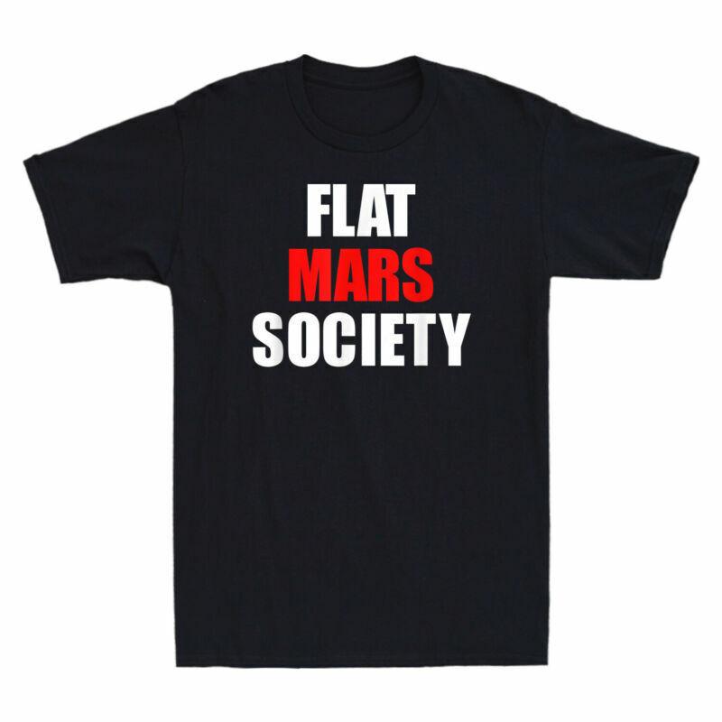 Gift Mars Shirt Tee Space Lovers Universe Black Flat Shirt Tshirt Society Funny S