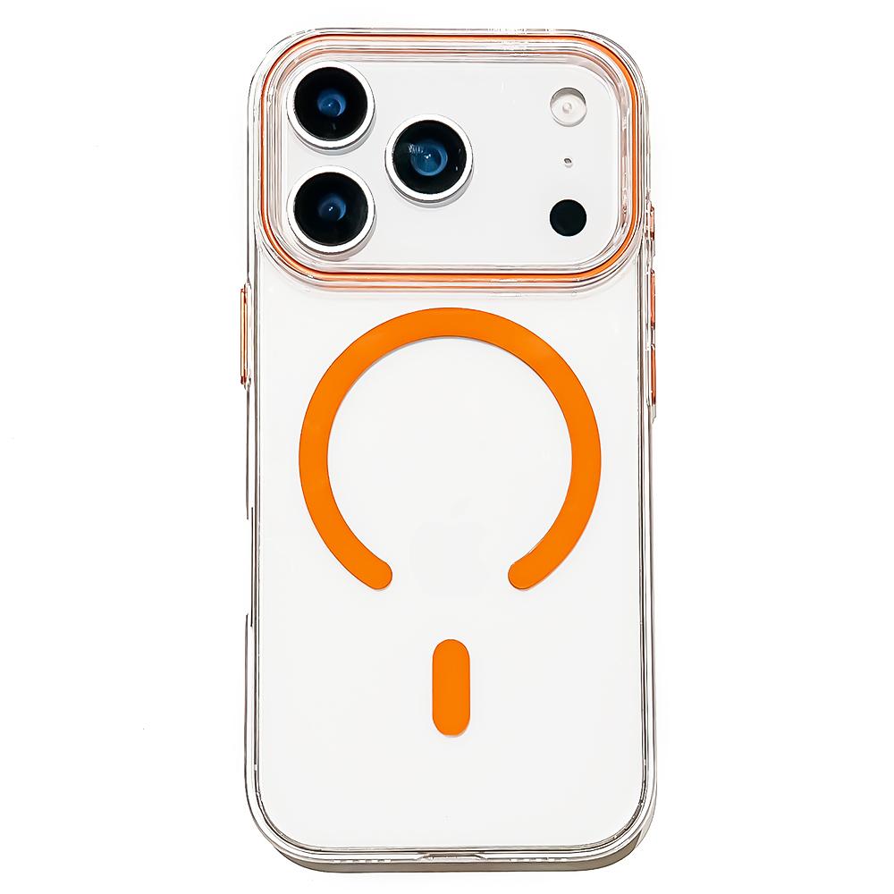 For iPhone 17 Pro Max Case Compatible with MagSafe Protective TPU+PC Phone Cover