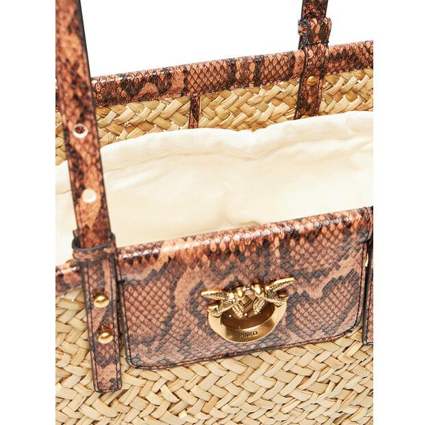 Сумка PINKO Love Summer Basket PE PLTT